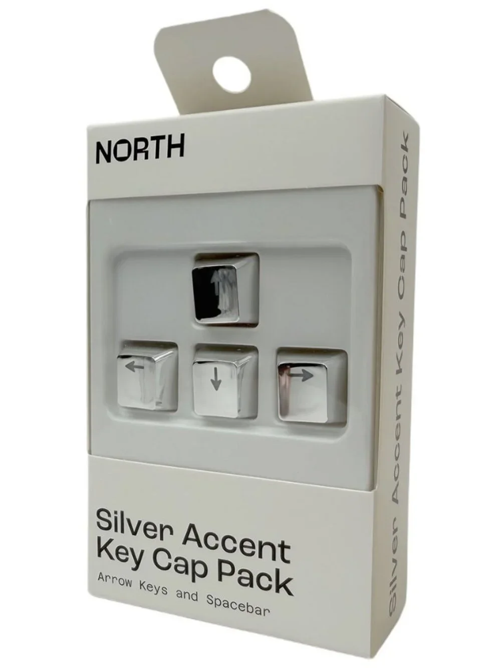 Silver Accent Key Cap Pack Arrow Keys Spacebar Replacement Keyboard Keycaps NEW